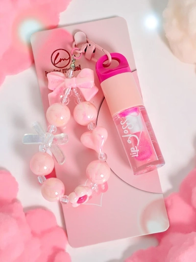 Gloss à lèvres pour enfants avec bracelet Incolore