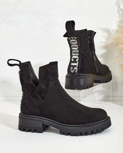 Royalfashion Bottes à découpes Gorgie pour femme