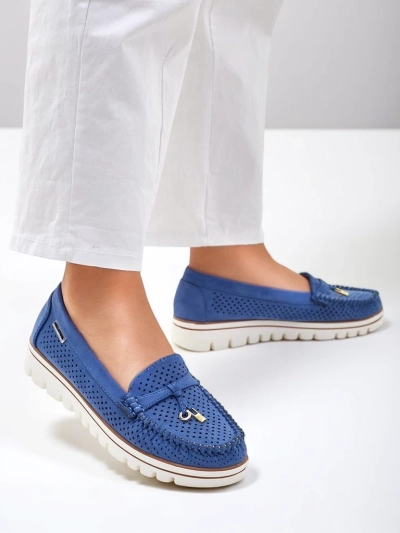 Royalfashion Mocassins découpés pour femmes Elissas