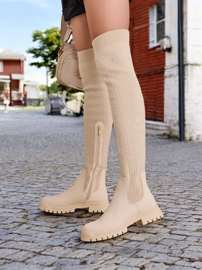 Bottes à enfiler pour femmes Royalfashion Bezzonu