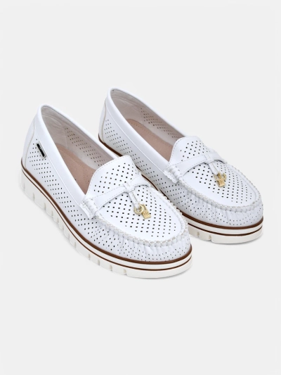 Royalfashion Mocassins perforés pour femmes Elissas