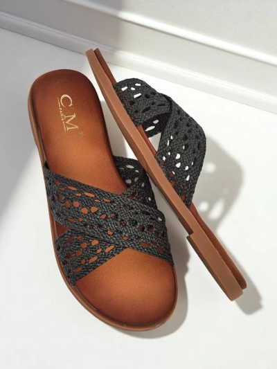 Royalfashion Mules plates pour femmes Ella Brooke