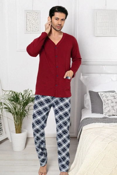 Pyjama en coton pour hommes de Royalfashion