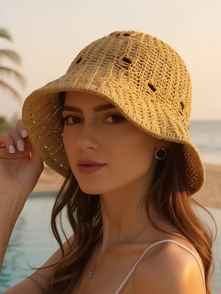 Royalfashion Chapeau d'été pour femme Sunny Bucket