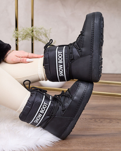 Royalfashion Bottes de neige pour femme avec trépointe Soblesia