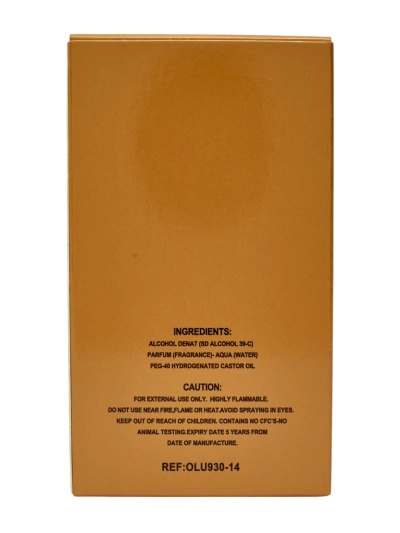 Eau de parfum pour homme inspirée ONLYOU No. 914