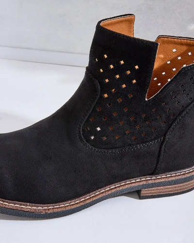 Royalfashion Bottes Rito pour femme marron clair