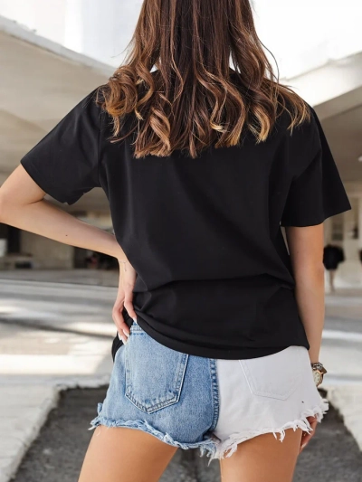 Blouse en coton Royalfashion pour femmes avec imprimé