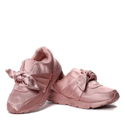 Baskets en satin rose pour enfants - Footwear
