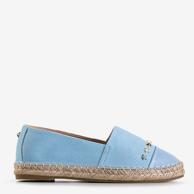 Espadrilles bleues pour femmes avec étoiles Fraus - Footwear