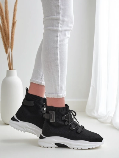 Royalfashion Baskets de sport hautes pour femmes Lorietea