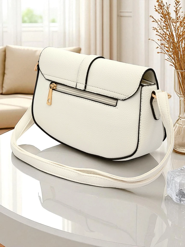 Royalfashion Petit sac à main pour femme en cuir écologique Moderno Viva