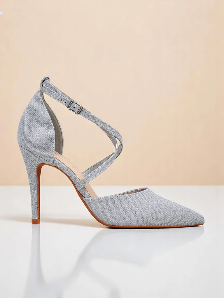 Royalfashion Escarpins à talon aiguille pour femme GlamStrap