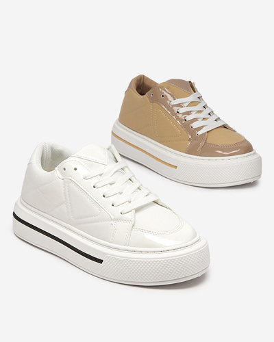 OUTLET Baskets de sport blanches pour femme Smaqo - Footwear