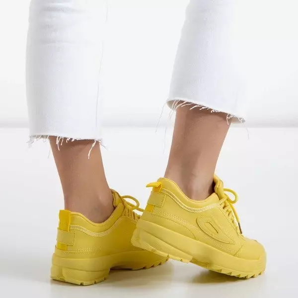 OUTLET Sneakers de sport That's It jaunes pour femmes - Footwear