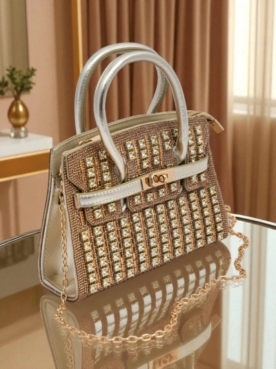 Royalfashion Pochette pour femme avec zircons Seren Voux