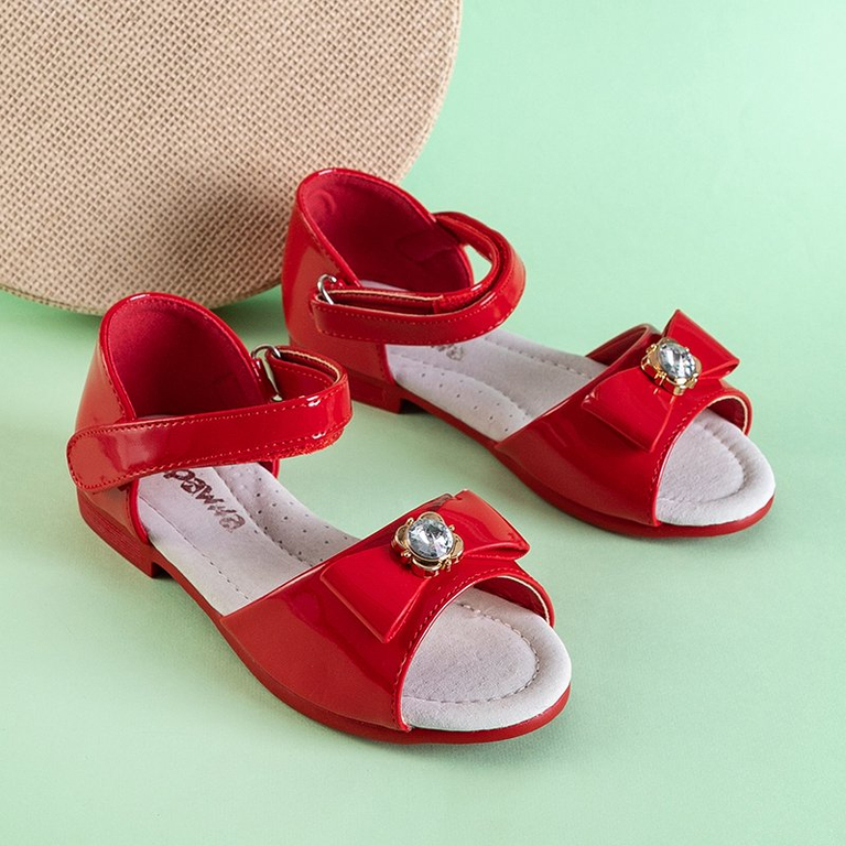Sandales enfants Liawa rouges - Footwear