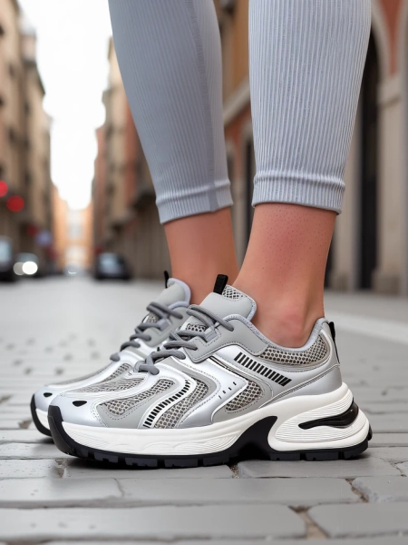 Royalfashion Baskets de Sport pour Femmes Resterri