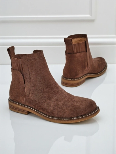 Bottines Chelsea pour femmes en éco-daim Veysi