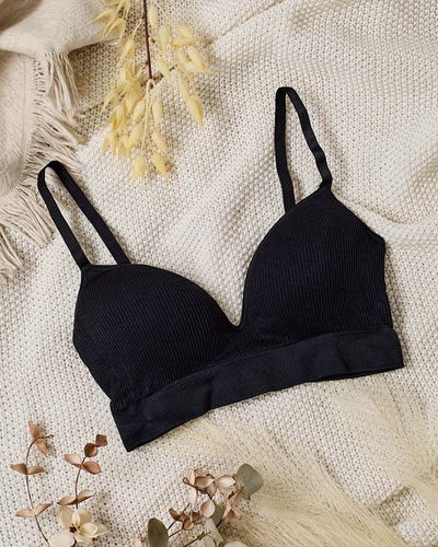 Royalfashion Soutien-gorge côtelé pour femme