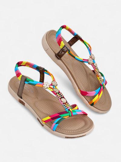 Sandales pour femmes Royalfashion avec décorations Veve
