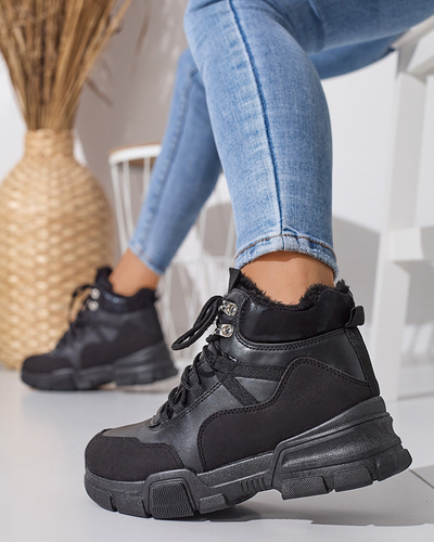 Baskets noires avec isolation Panino - Chaussures