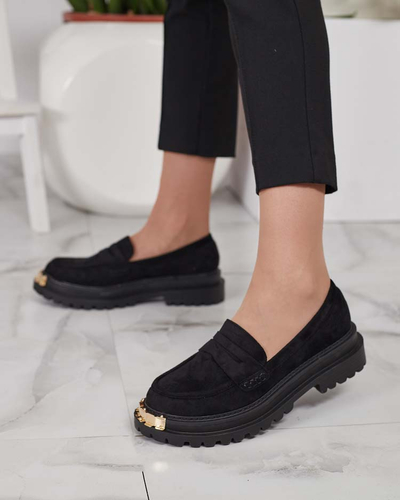 Royalfashion Mocassins en daim écologique pour femme Retillum