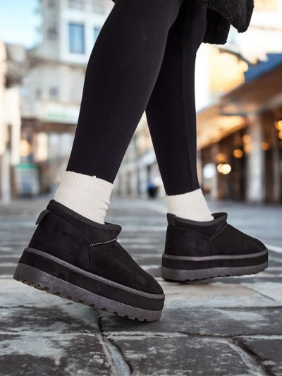 Royalfashion Bottes de neige courtes pour femmes a'la Biovve