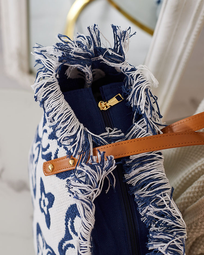 Royalfashion Sac à bandoulière en tissu pour femme