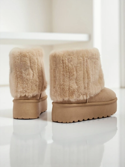 Bottes de neige pour femmes avec fourrure Irelle