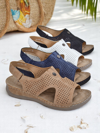 Royalfashion Sandales ajourées pour femmes Leminni