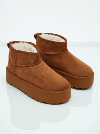 Bottes courtes de style bottes de neige pour femmes Vespera