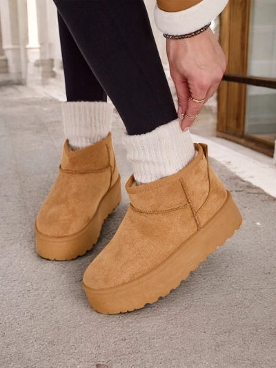 Royalfashion Bottes de neige courtes pour femmes a'la Havale
