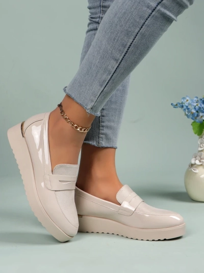 Mocassins Patents Royalfashion pour Femmes Afidale