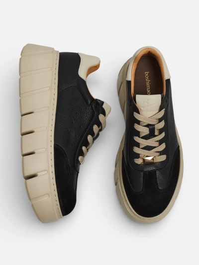 Baskets de sport pour femmes en cuir naturel Taures