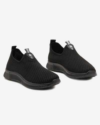Baskets à enfiler noires pour femmes de Palomena - Footwear
