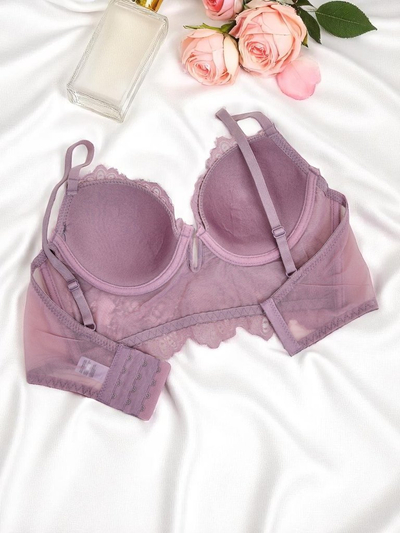 Royalfashion Soutien-gorge corset rembourré en dentelle pour femmes Grace Corset