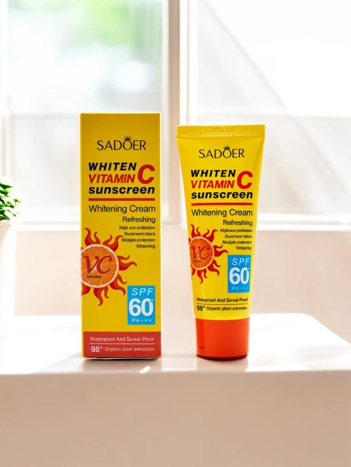 Crème solaire Sadoer avec vitamine C 60 SPF 150 ml