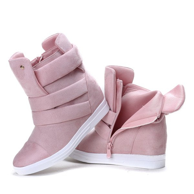Sneakers roses sur un coin intérieur My Little Love - Footwear