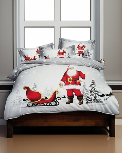 Royalfashion Literie de Noël 140x200 ensemble de 4 PIÈCES