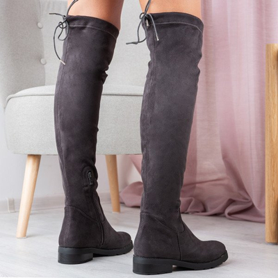 Bottes montantes Marsha grises - Footwear