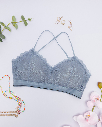 Women's Lace Bralette Bra - Sous-vêtements