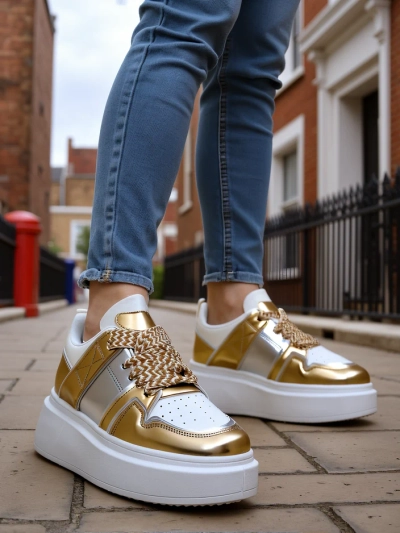 Baskets de sport plateforme Royalfashion pour femmes Gevigos
