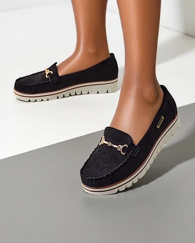 Royalfashion Mocassins élégants pour femmes Borne