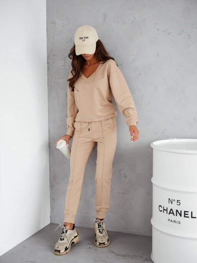 Royalfashion Ensemble décontracté en coton pour femmes