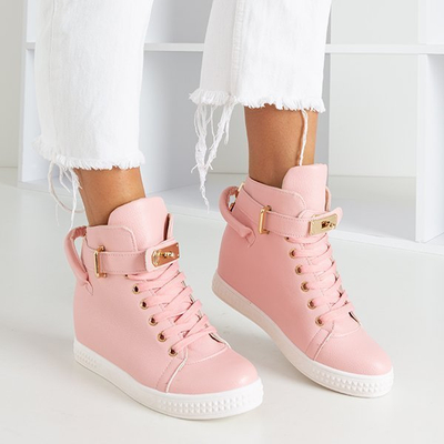 Baskets roses ornées d'or Harla - Footwear