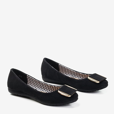 Ballerines Milagros noires pour femmes - Chaussures 1