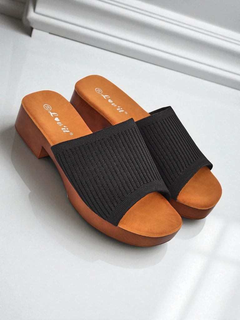 Royalfashion Mules Ribbed Grace