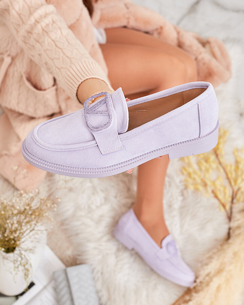 Royalfashion Mocassins pour femme avec embellissement Fograss