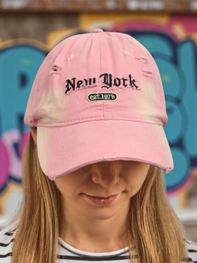 Royalfashion Casquette New York 1976 avec usure